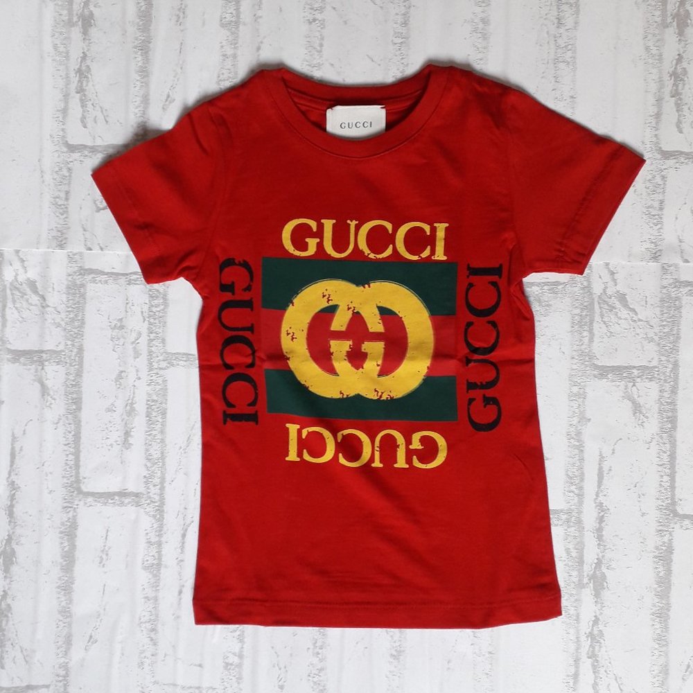 Gucci kids red tee